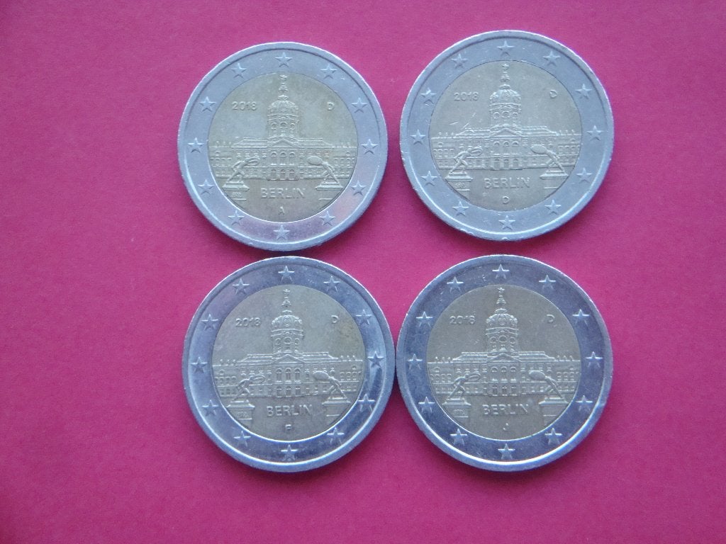 Duitsland setje 2 Euromunten Berlin 2018., Verzenden, Duitsland, 2 euro, Setje