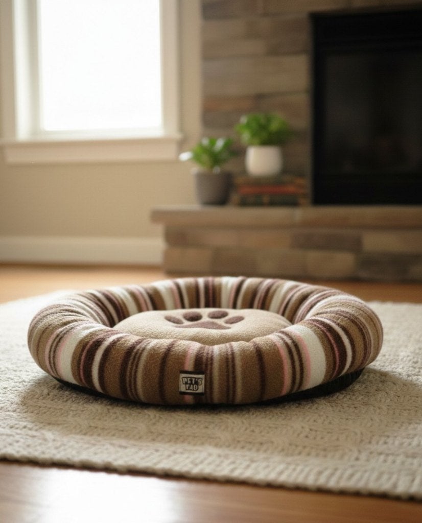 Heerlijk Zachte "Donut" Katten- en Hondenmand, Ophalen of Verzenden, Zo goed als nieuw, Pluche