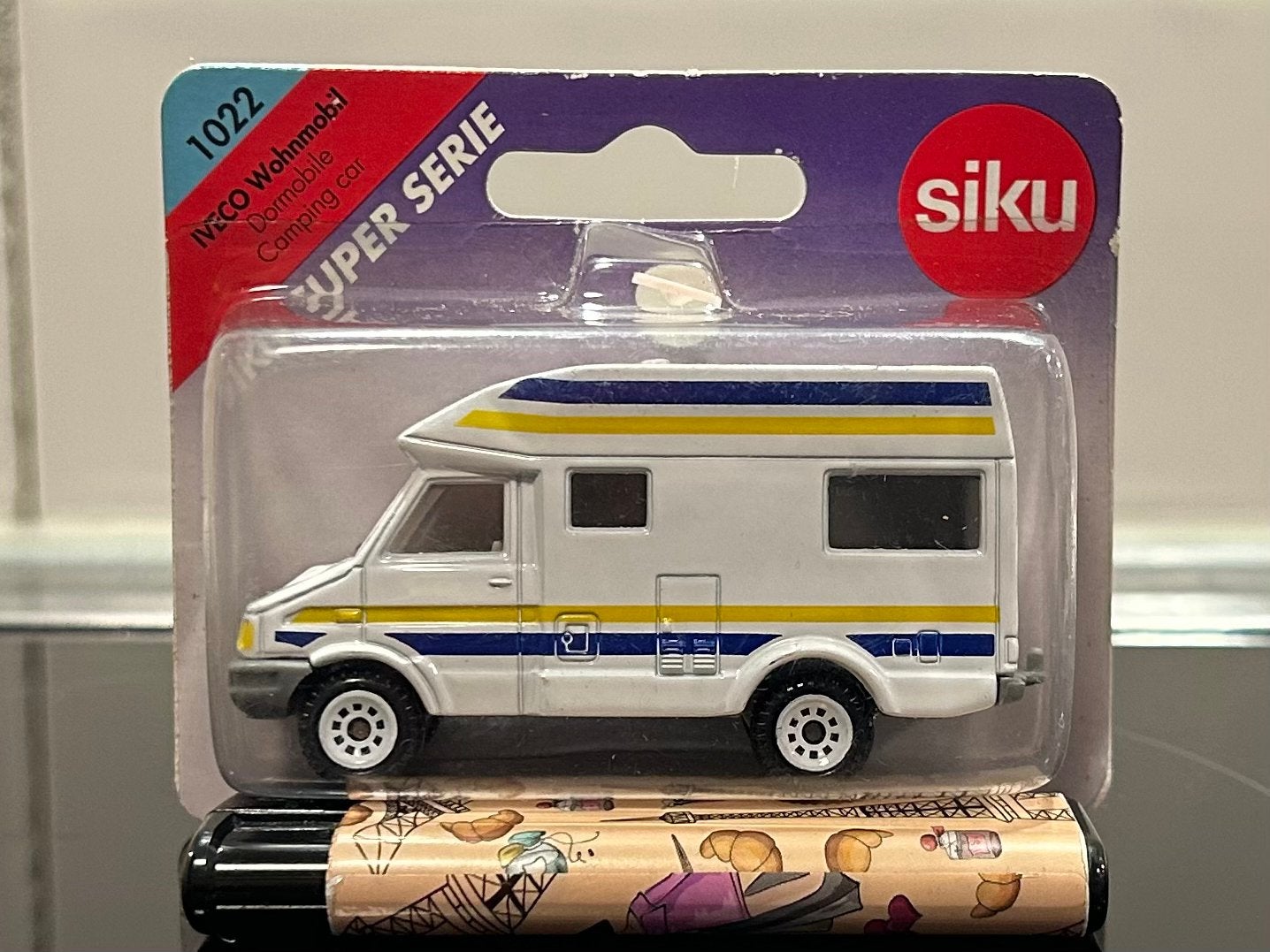 Siku Iveco Daily Camper 1:64 OVP, Verzenden, Zo goed als nieuw, Bus of Vrachtwagen
