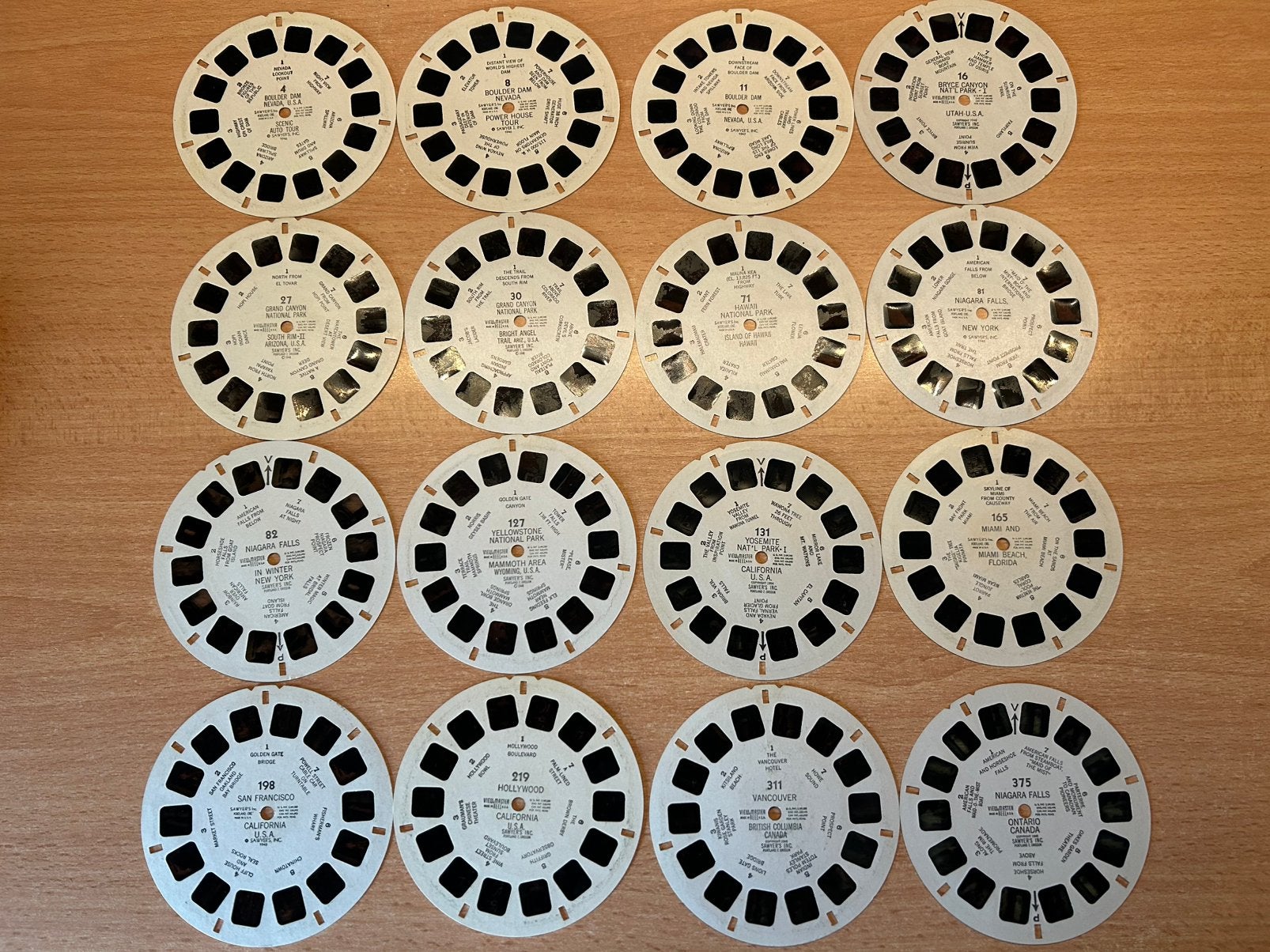 42 viewmaster schijven en 6 viewmasters te koop, Verzamelen, Speelgoed, Ophalen of Verzenden, Gebruikt