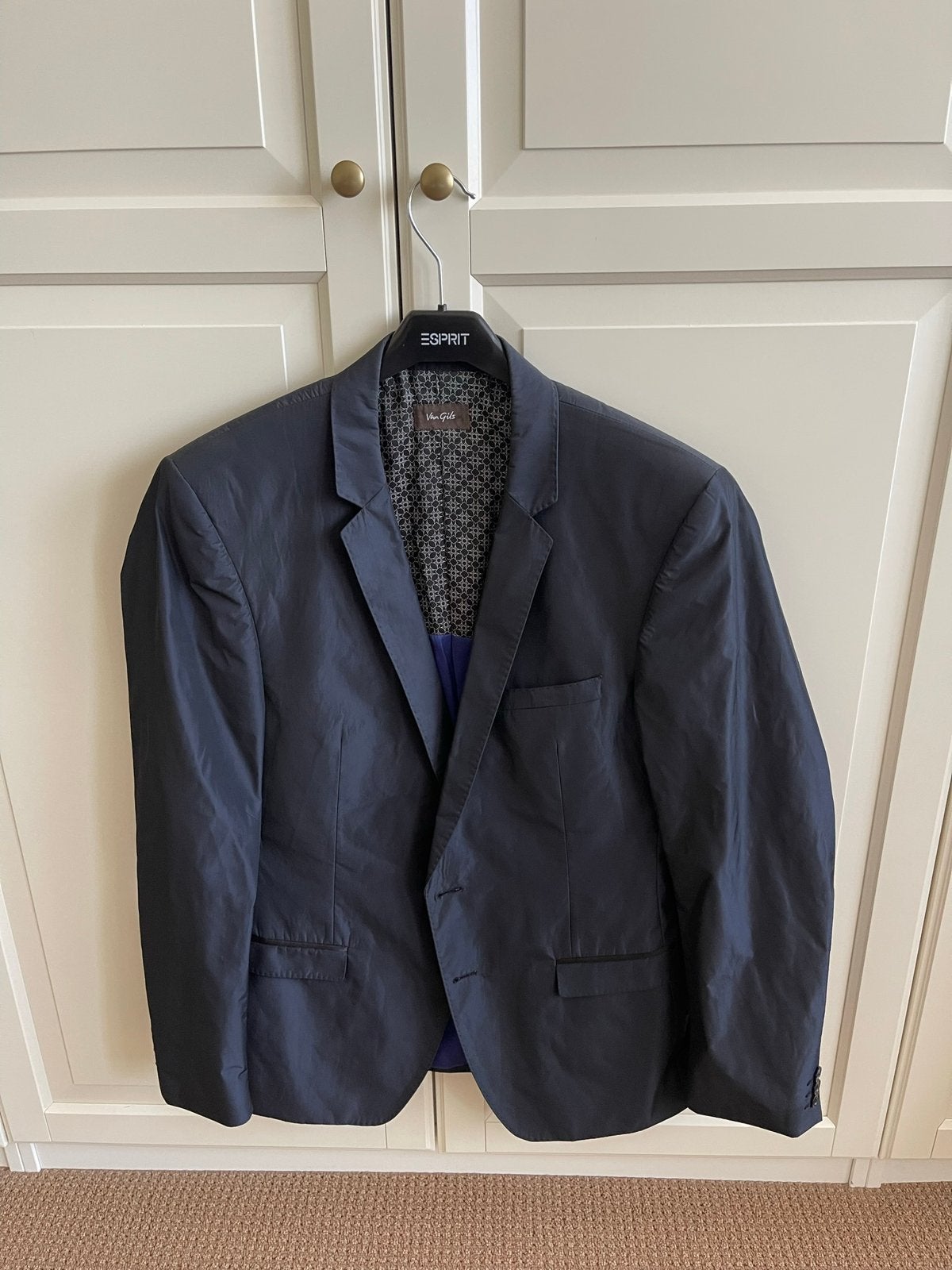 Colbert van Gils blauw maat 50, Ophalen of Verzenden, Zo goed als nieuw, Maat 48/50 (M), Blauw