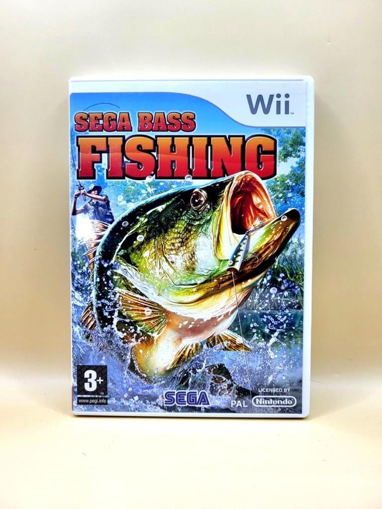 Sega Bass Fishing (Geen Boekje) - Nintendo Wii, Nintendo, Nintendo support, 1 speler, Eén computer
