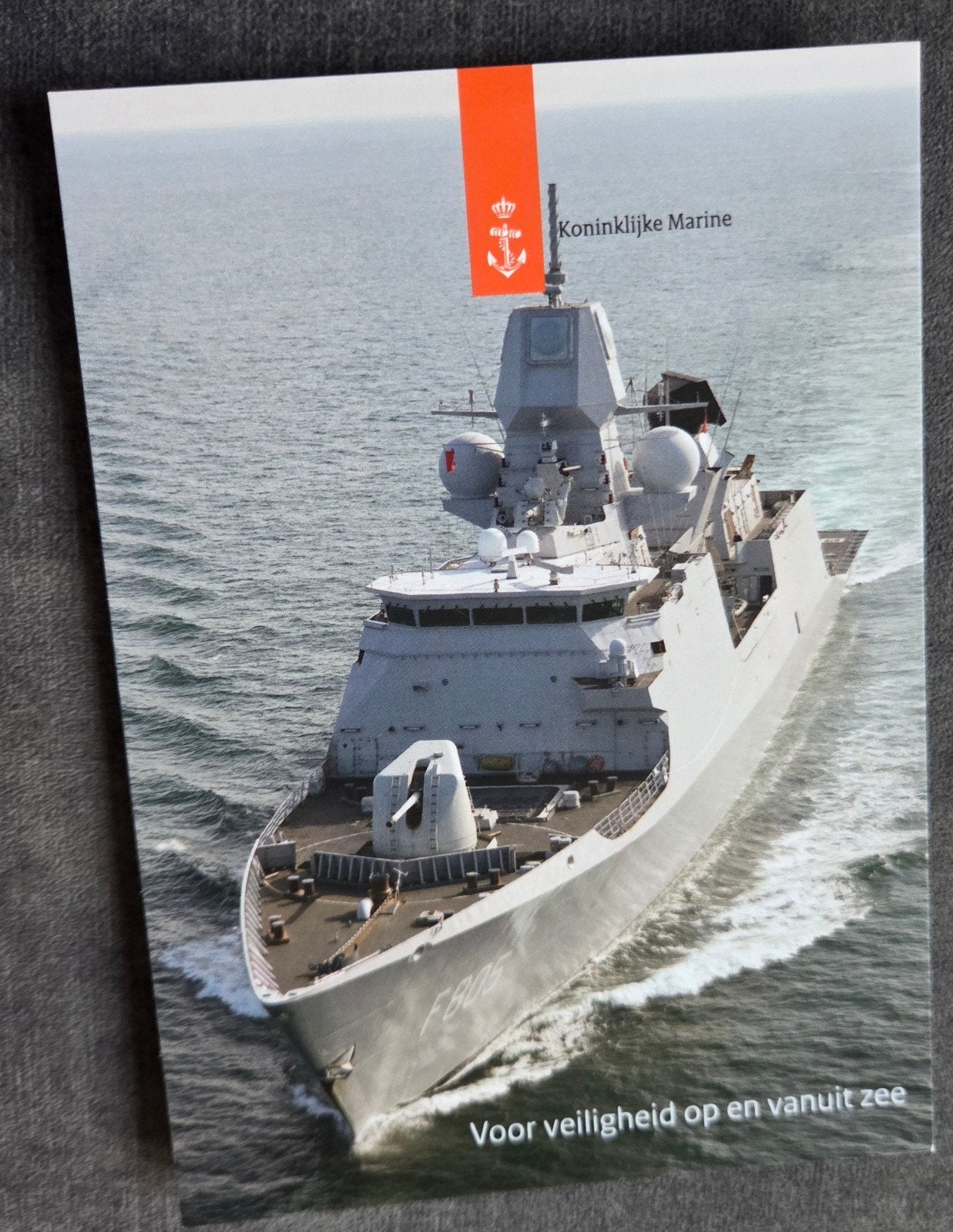 Ansichtkaart Koninklijke Marine Fregat F803, Verzamelen, Verzenden, 1980 tot heden, Ongelopen, Voertuig