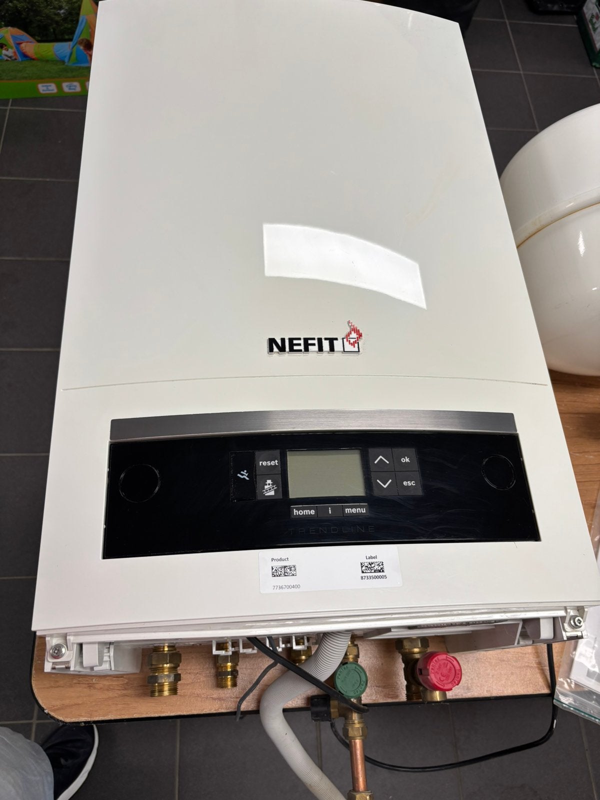 Nefit hr toestel trendline, Doe-het-zelf en Verbouw, Verwarming en Radiatoren, Ophalen of Verzenden, Zo goed als nieuw