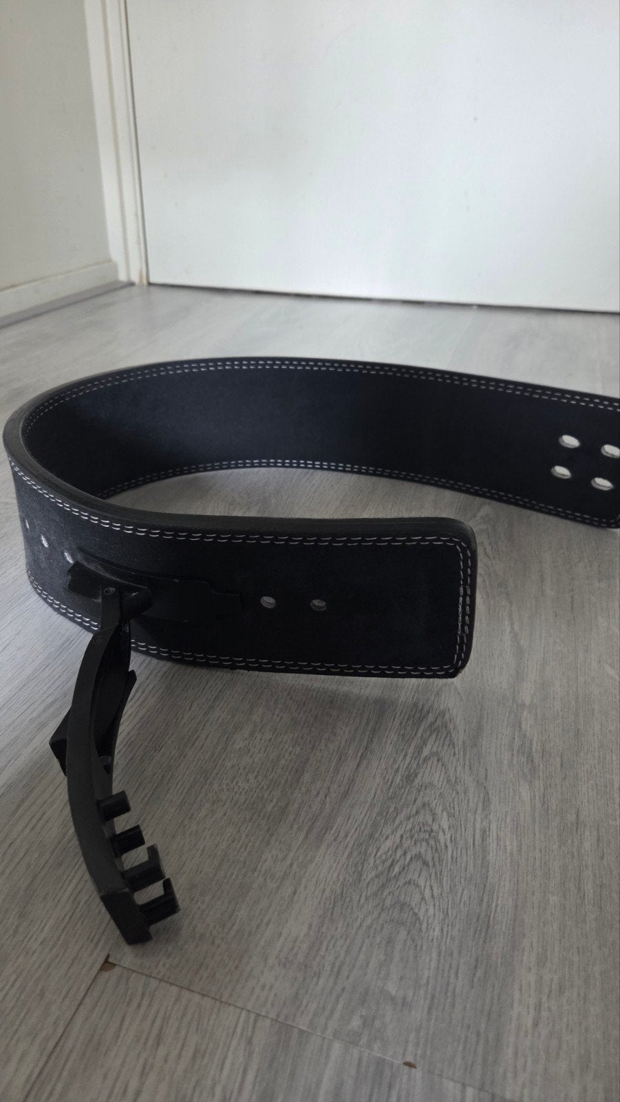 Barbelts powerlifting riem - Zo goed als nieuw, Ophalen, Zo goed als nieuw, Buik, Halterriem