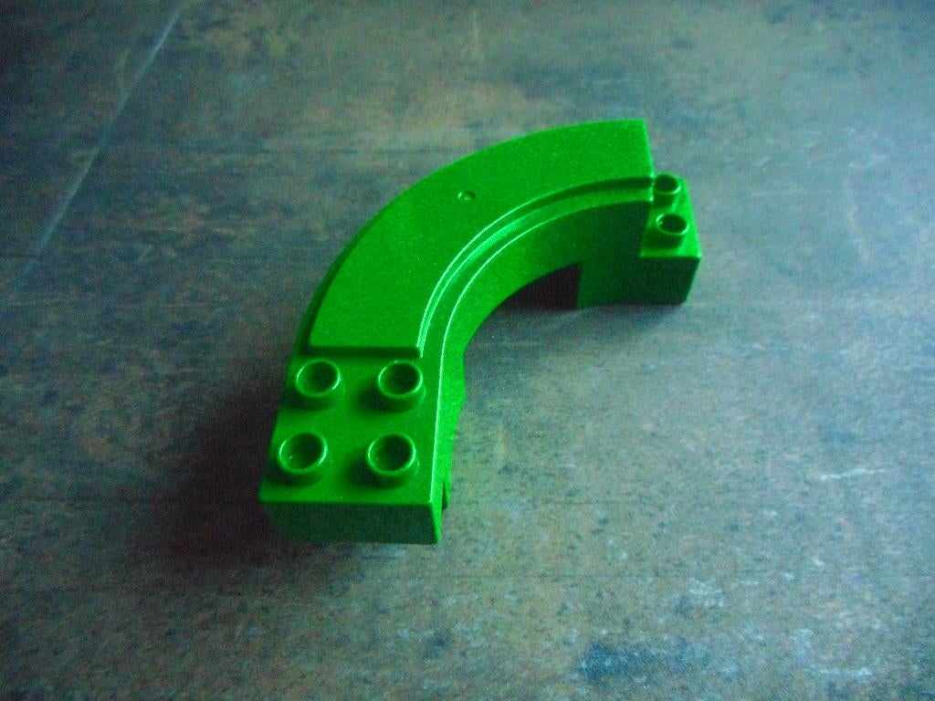 Lego Duplo Road Section Curve (zie foto's) 3, Ophalen of Verzenden, Gebruikt, Losse stenen, Duplo