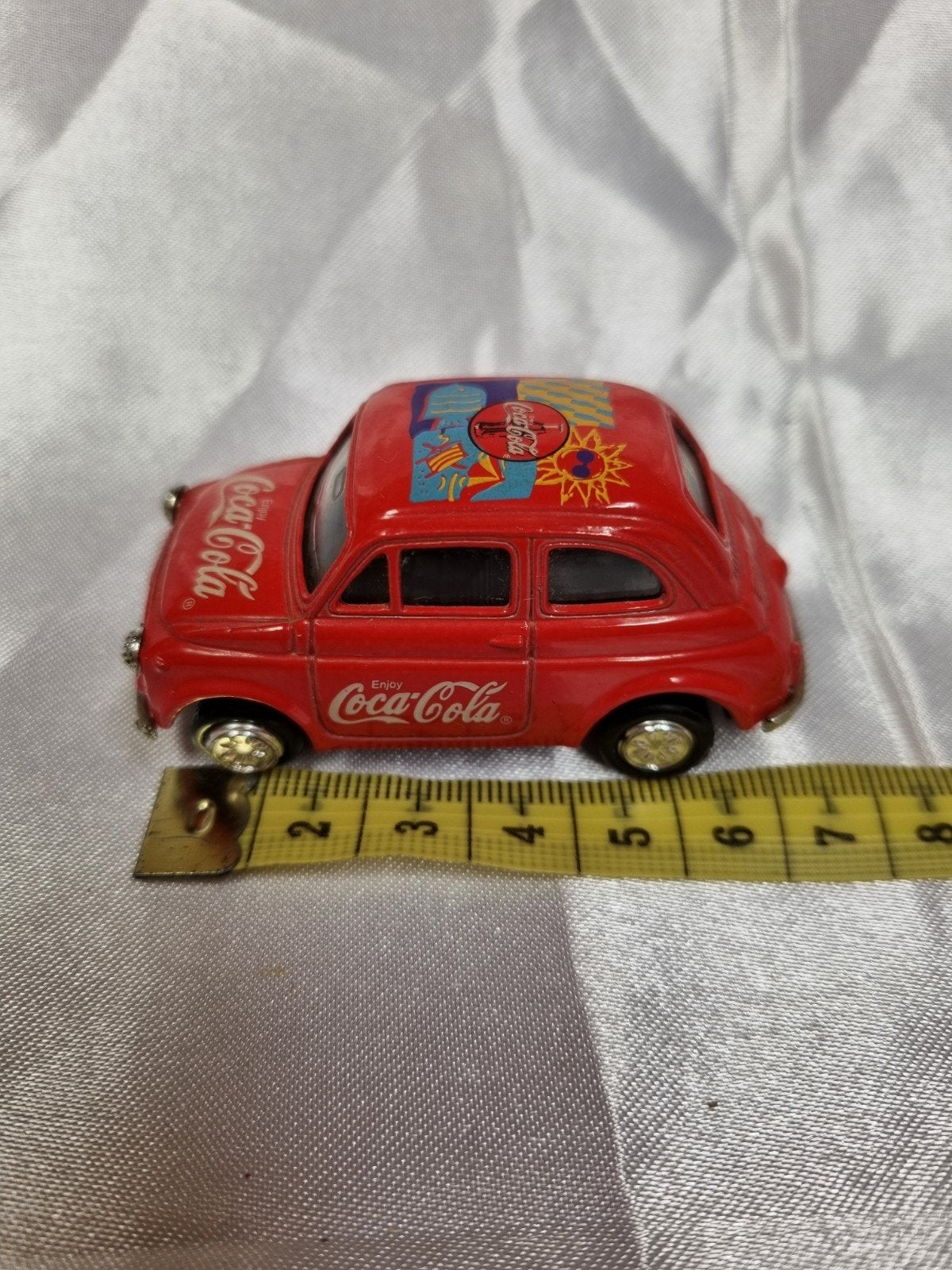 Fiat 500 "Coca - Cola" (kinipay auto Asie)., Ophalen of Verzenden