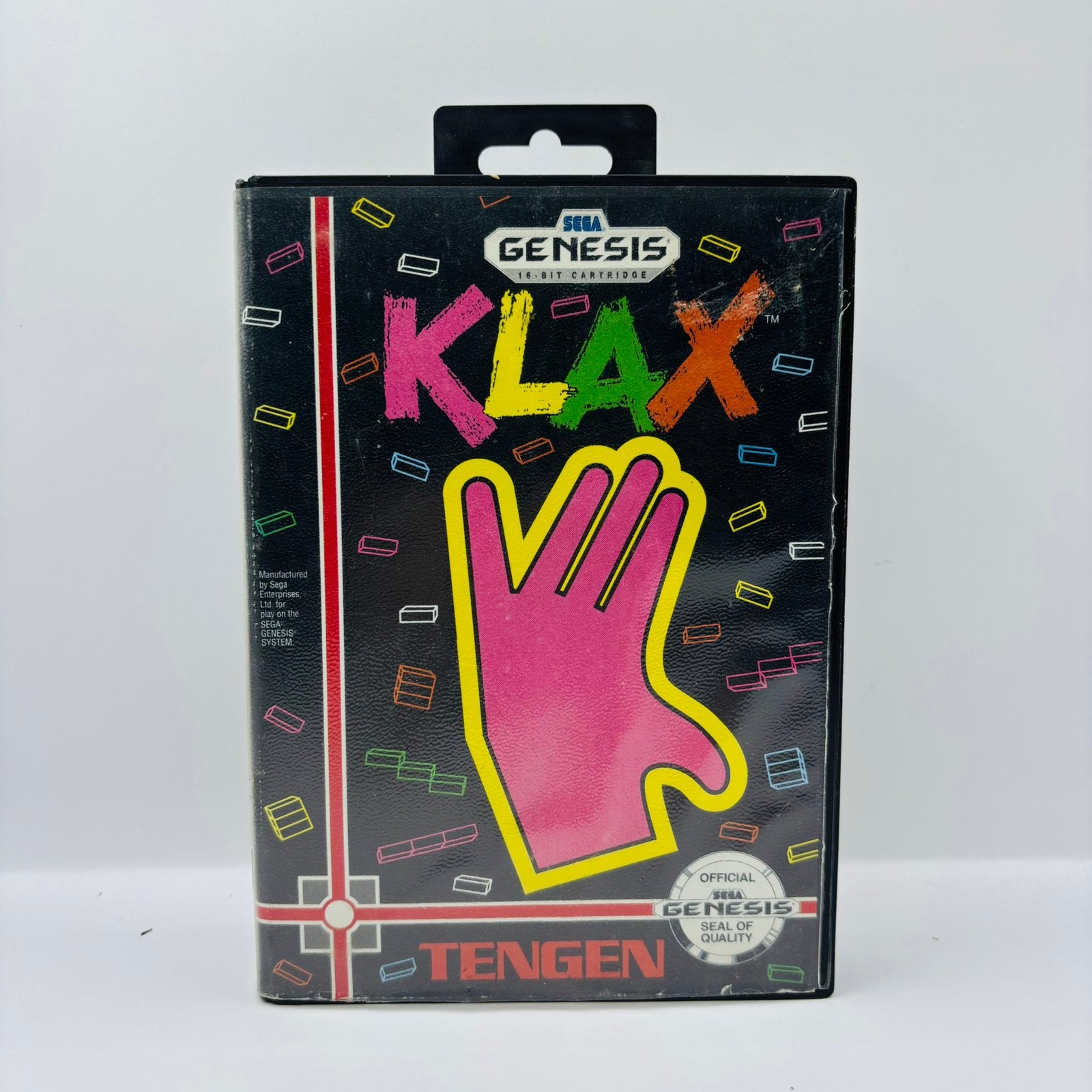 Klax - Sega Mega Drive, 1 speler, Sega, Ophalen of Verzenden, Zo goed als nieuw