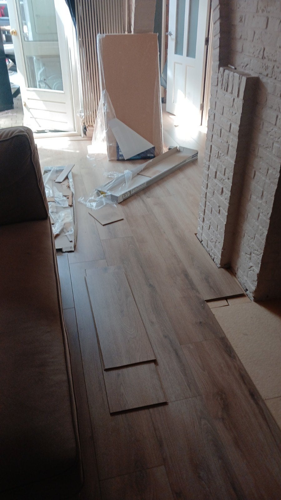 Laminaat of Pvc vloer laten leggen €6.00 per m2, Ophalen of Verzenden, Nieuw, 75 m² of meer, Laminaat