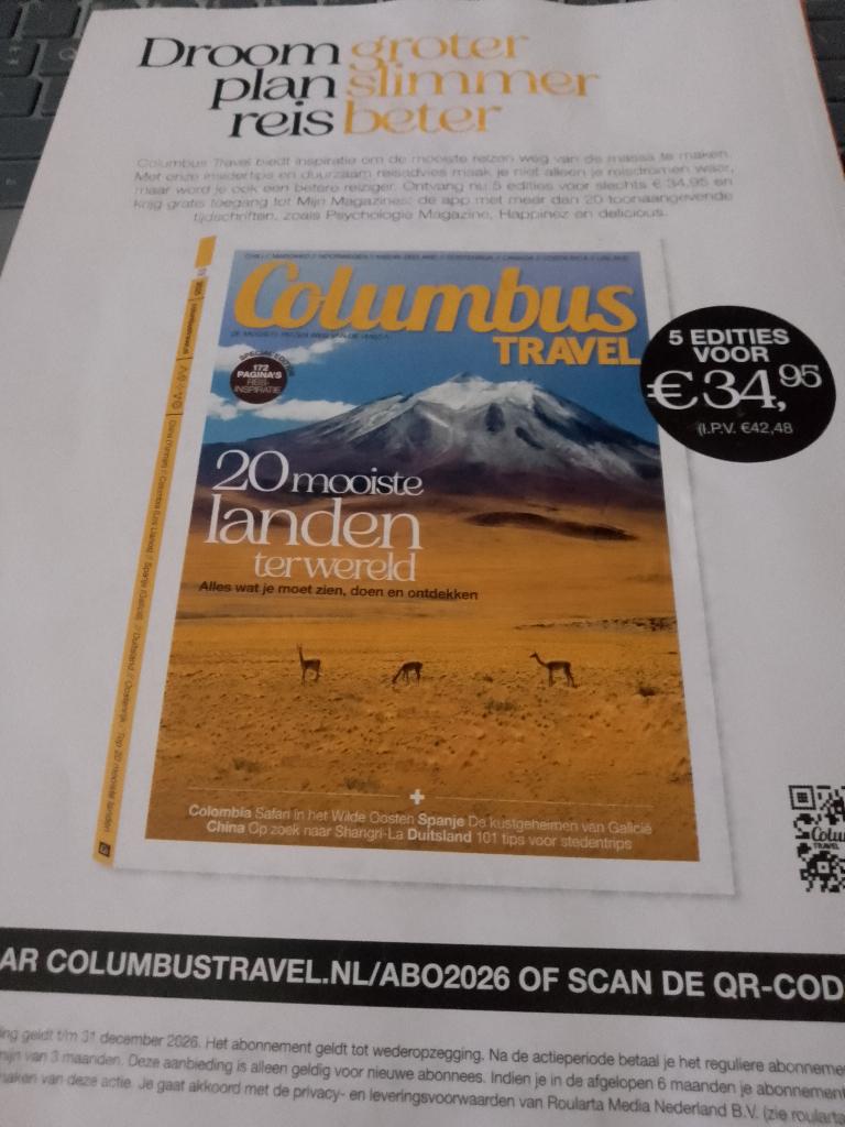24 mooiste natuurroutes van nederland  nr 1 -2026, Ophalen, Gelezen