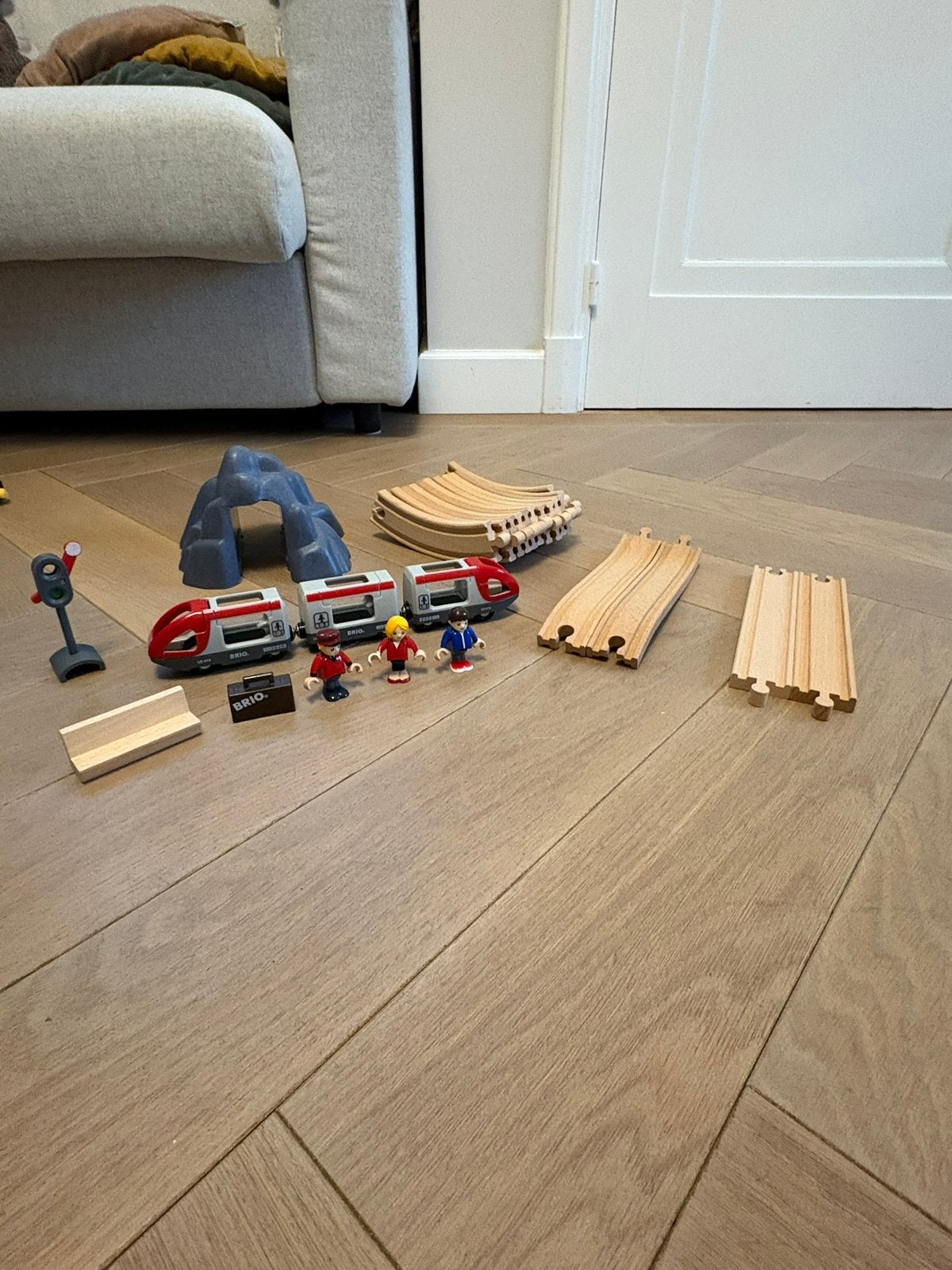Brio Trein Starterset A 3013776 compleet, Ophalen of Verzenden, Zo goed als nieuw