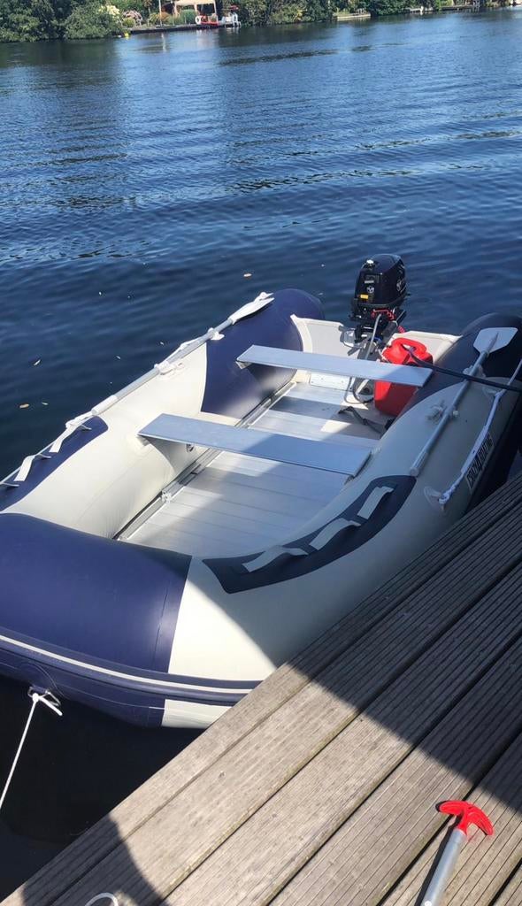 Zodiac 360 AL + 5PK Tohatsu | Goede staat | Vaarklaar, Ophalen, Aluminium, Benzine, Minder dan 70 pk
