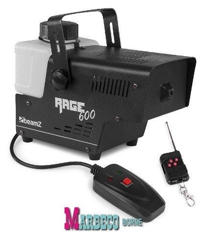 Rookmachine met draadloze afstandsbediening R600 AB, Rookmachine, Nieuw, Info@marbeco.nl, BeamZ