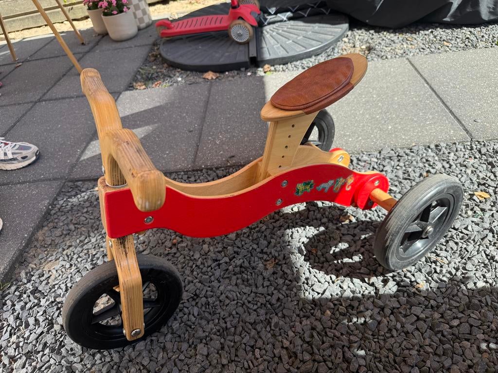 Houten dreumes fiets, Ophalen, Gebruikt, Overige merken