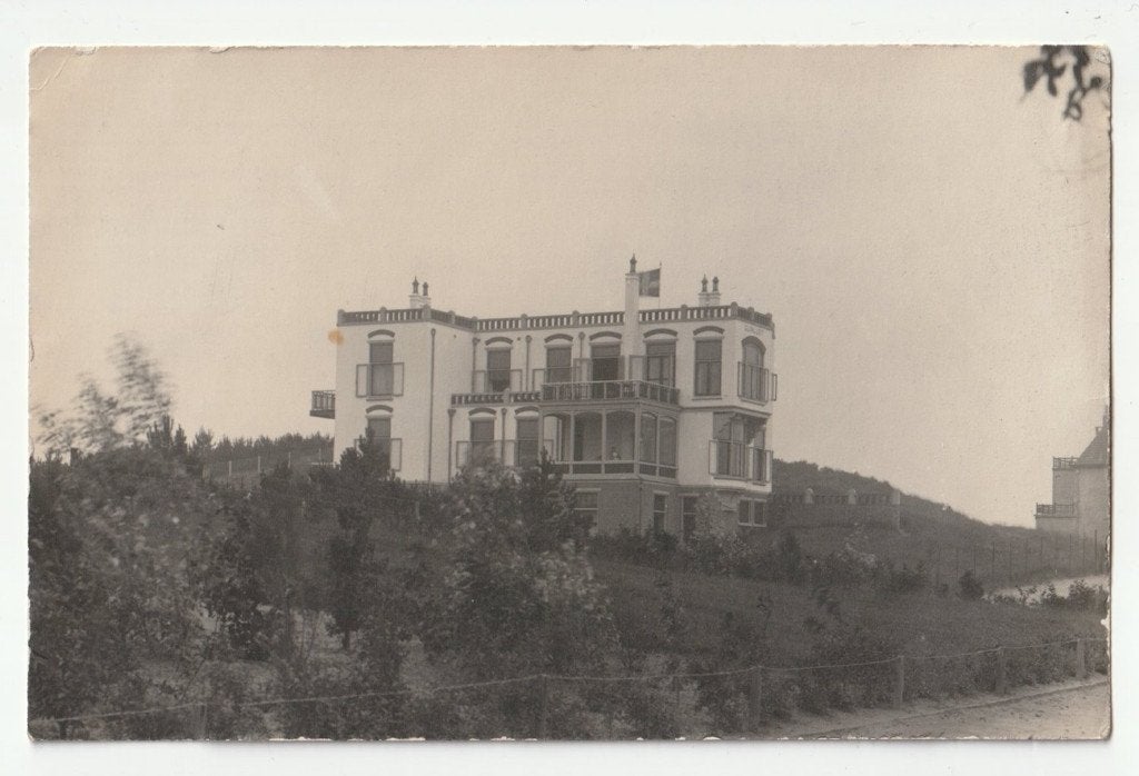 Katwijk aan Zee Villa Duinlust zeldzame fotokaart Wilhelmina, Verzenden, Voor 1920, Ongelopen, Zuid-Holland