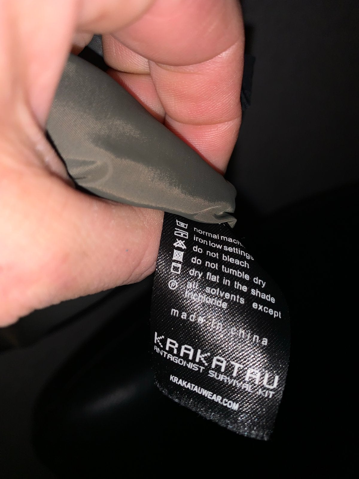 Krakatau Antagonist Survival Kit Licht Korte Parka Bismuth, Ophalen of Verzenden, Gedragen, Maat 52/54 (L), Zwart