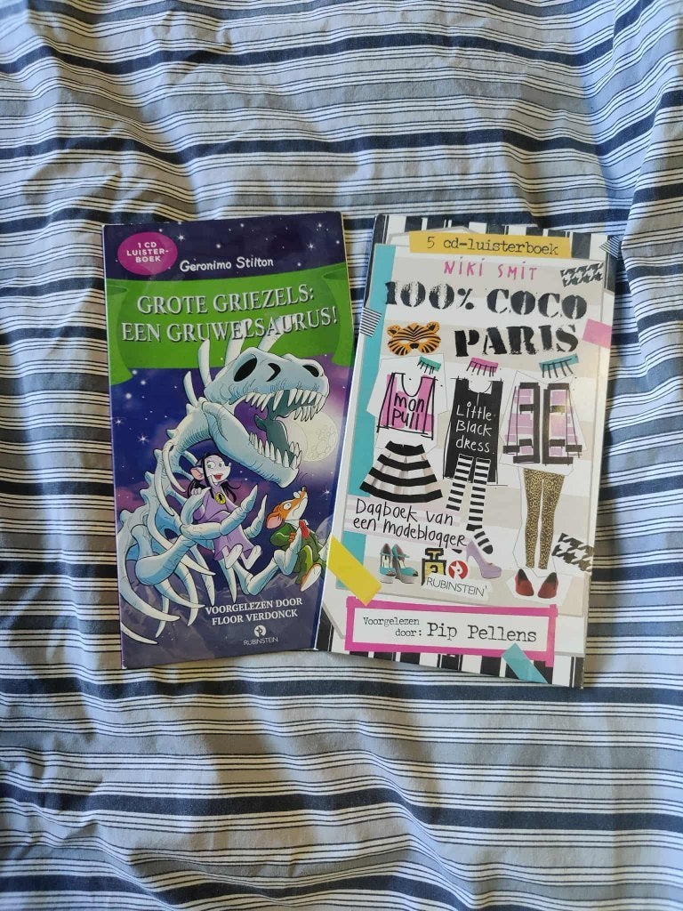 Luisterboek 100% Coco Paris en Geronimo Stilton (M28), Boeken, Luisterboeken, Ophalen of Verzenden, Cd