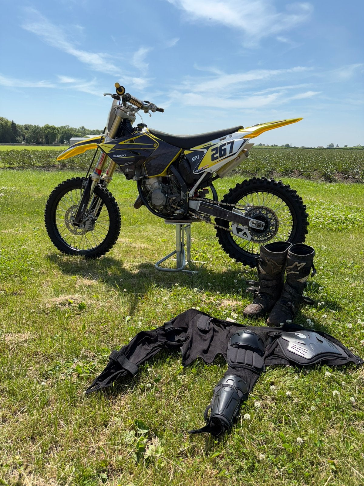 Suzuki Rm 125cc 2008, Ophalen, Gebruikt, 125 cc, 5 versnellingen