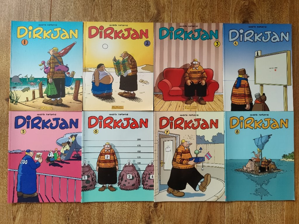 Dirkjan - Losse nummers - 17x +1, Eén stripboek, Ophalen of Verzenden, Zo goed als nieuw