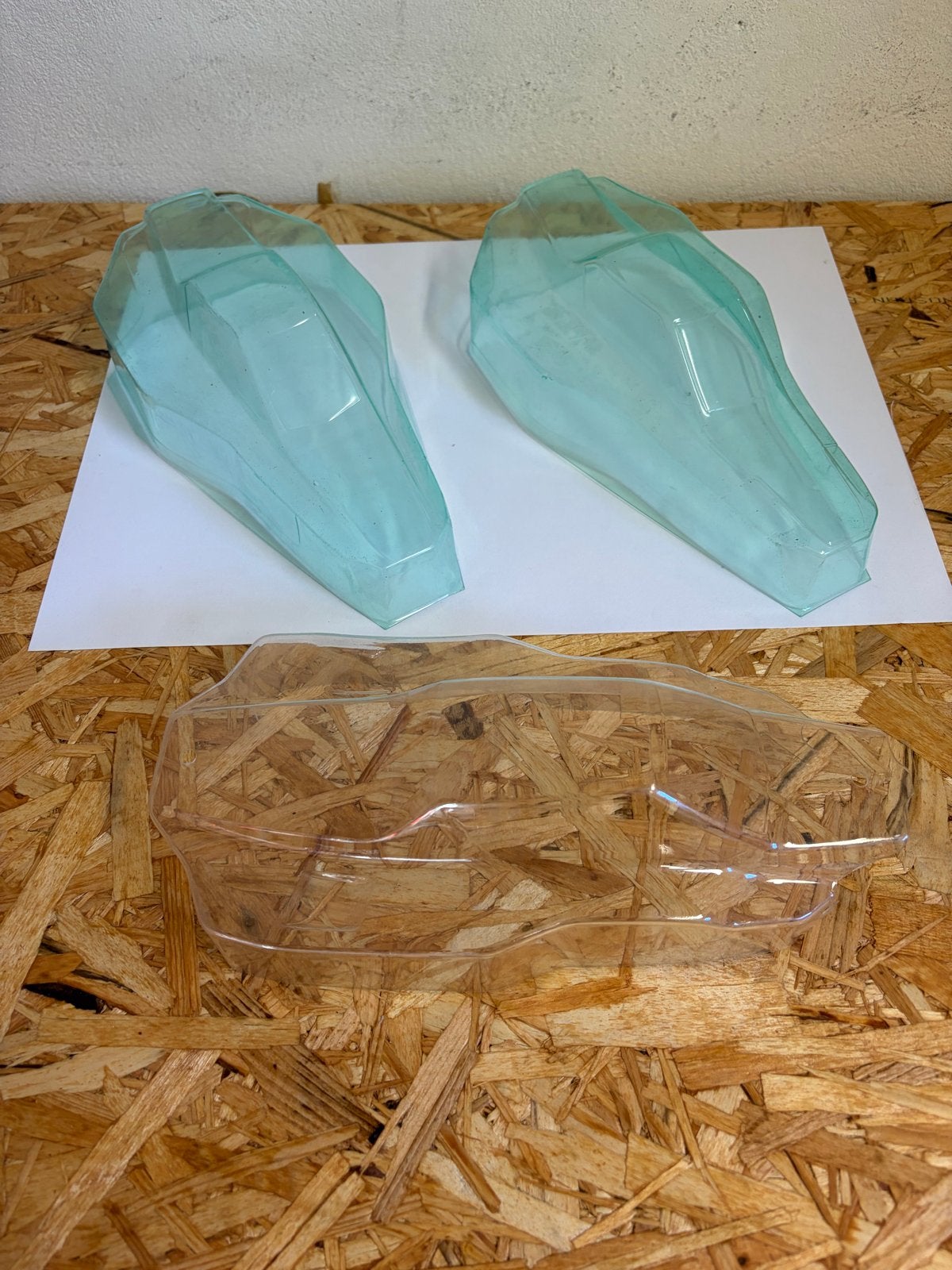 3x 1/10 Buggy Body's voor Team C modellen (Oldskool), Buggy, 2wd of 4wd, Team C, Nieuw