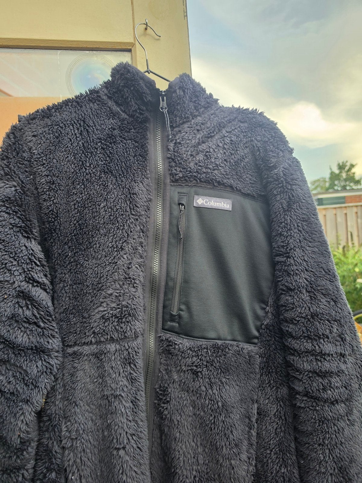 Columbia Sherpa Fleece Jas Zwart Maat M, Columbia, Maat 48/50 (M), Zwart, Ophalen of Verzenden