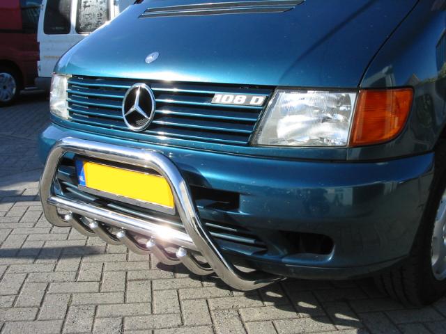#AANBIEDING Pushbar met carterbescherming Mercedes V230 W638, Niet ingevuld, Niet ingevuld, Niet ingevuld
