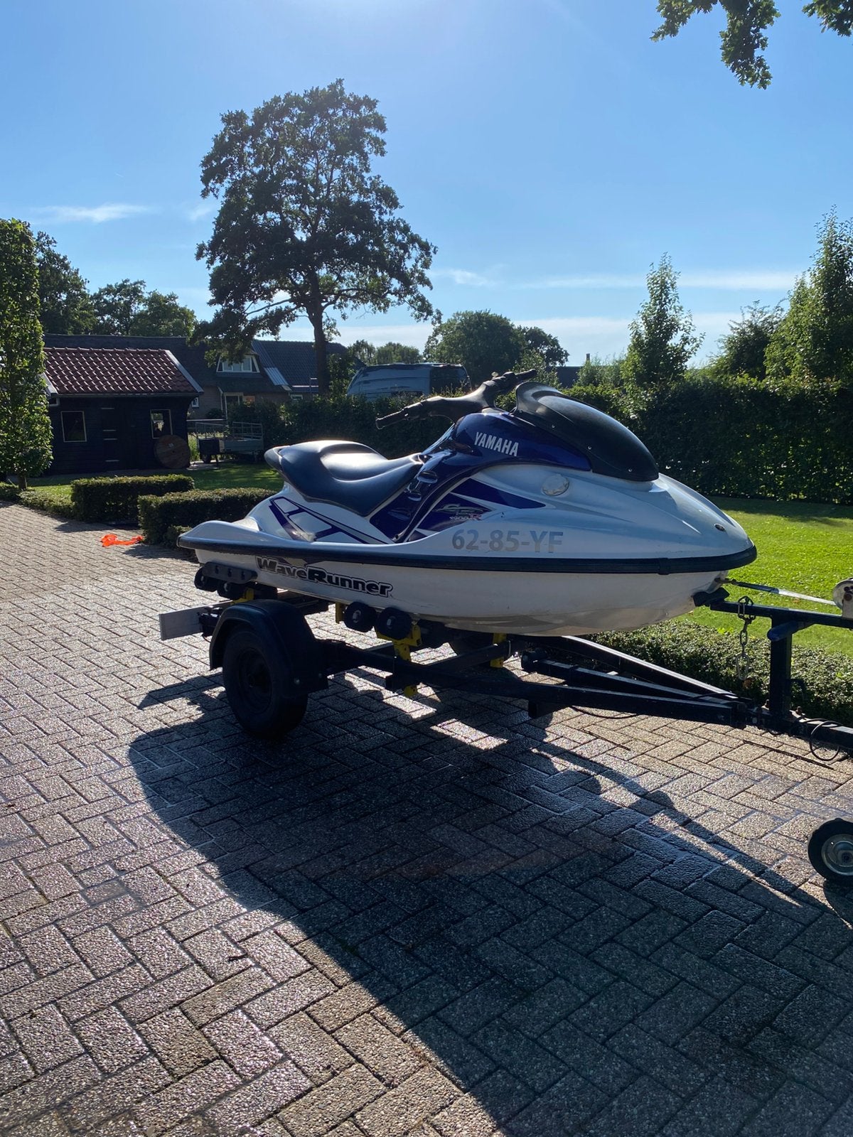 Yamaha Waverunner GP1200R 155pk, Watersport en Boten, Jetski's en Waterscooters, Ophalen, Zo goed als nieuw, Benzine