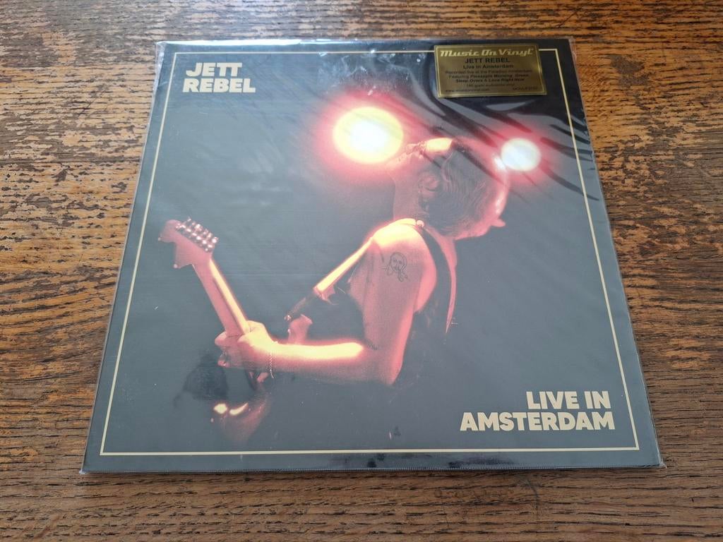 LP Jett Rebel - Live In Amsterdam, Cd's en Dvd's, Ophalen, Originele persing, 2020 tot heden, Zo goed als nieuw