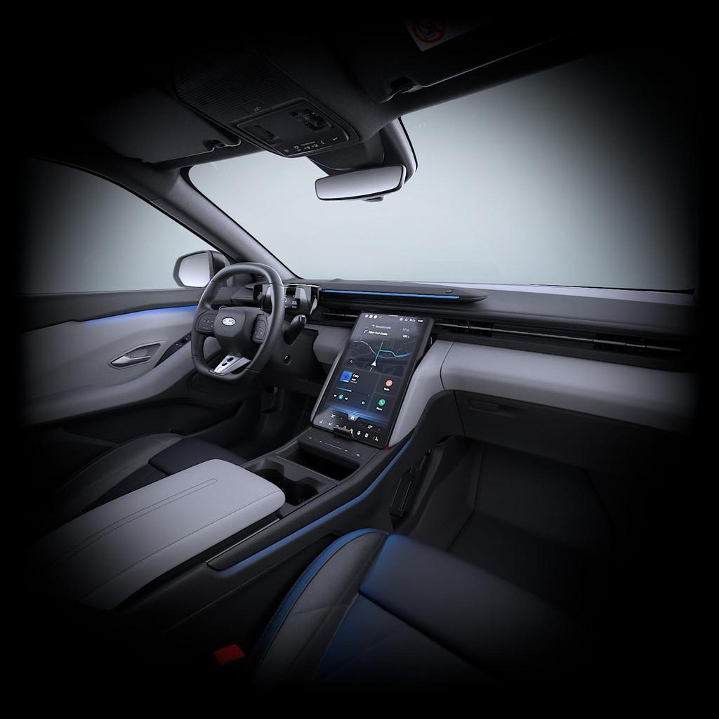 Ford Capri Premium Extended Range RWD 77 kWh | Nieuw Te Best, Auto's, Automaat, Achterwielaandrijving, 1998 kg, Overige modellen