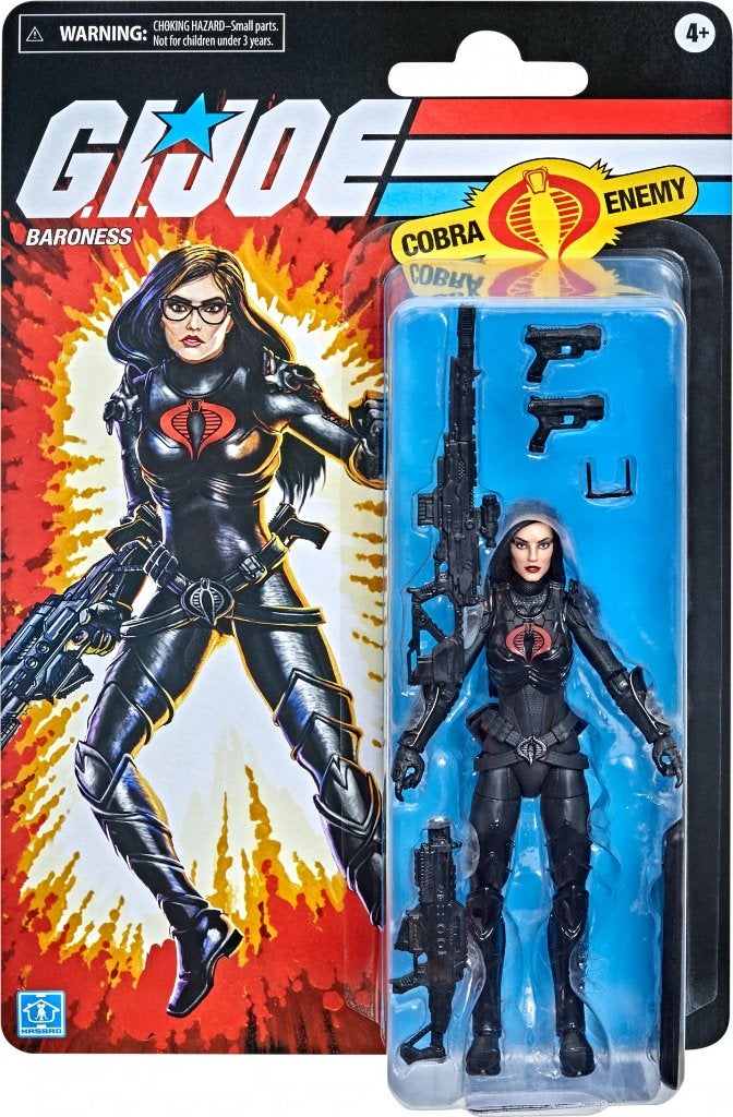 G.I. Joe Classified Baroness Retro, Ophalen of Verzenden, Nieuw