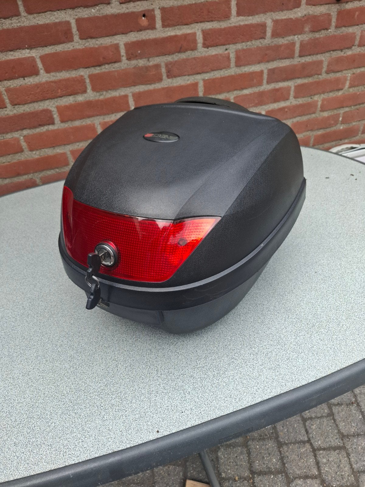 Scooterkoffer 30 liter met sleutel, Ophalen of Verzenden, Gebruikt, Overige typen, Overige merken