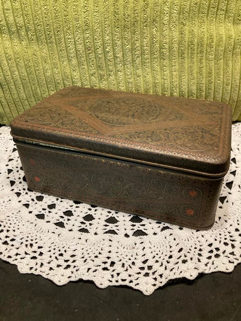 Oud Niemeijer’s tabak blik (090426), Verzamelen, Blikken, Ophalen of Verzenden, Gebruikt, Overige