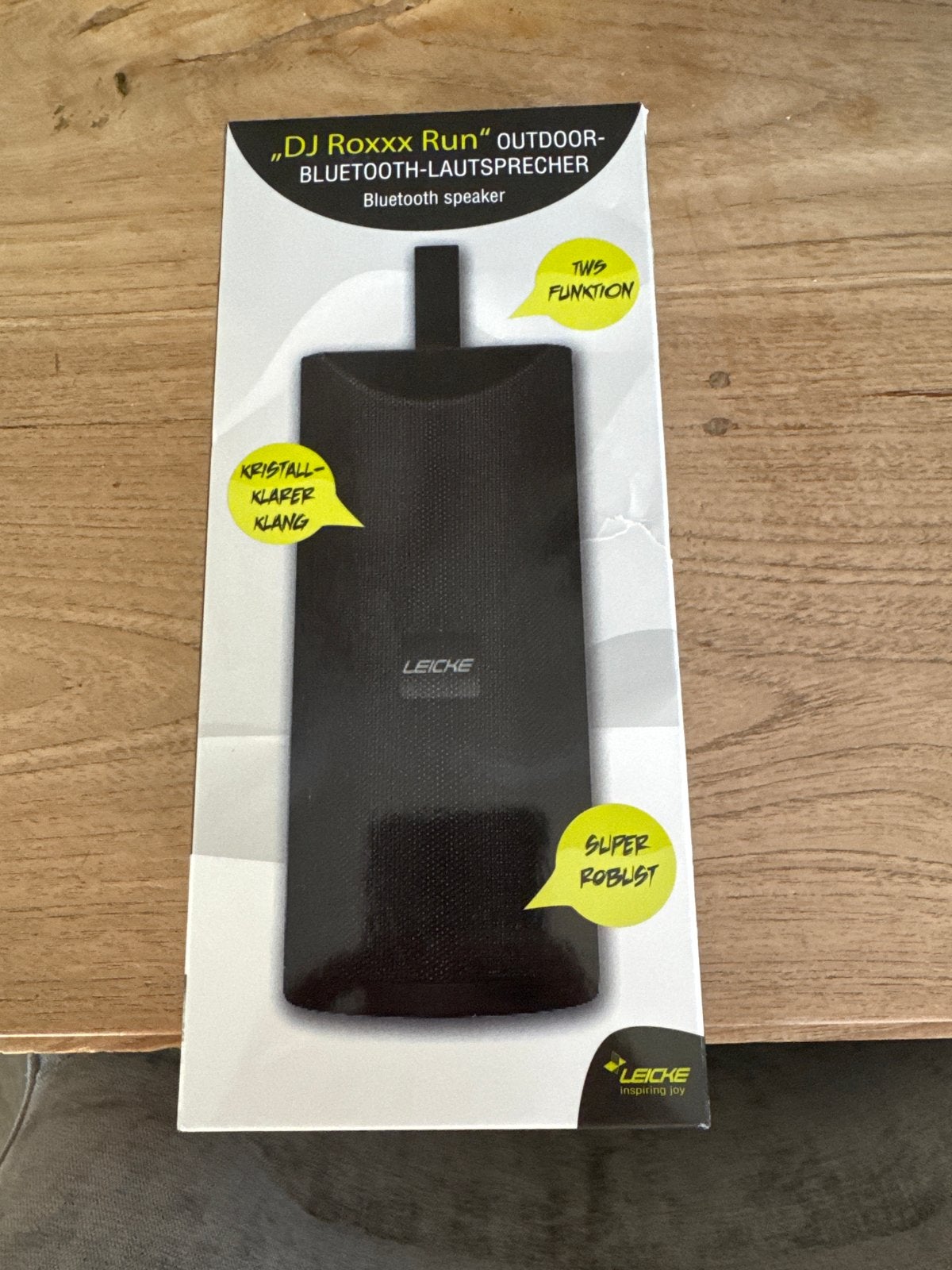 DJ Roxxx Run Outdoor Bluetooth Speaker - Nieuw in doos, Audio, Tv en Foto, Luidsprekers, Overige merken, Verzenden, Nieuw, Draagbare speaker