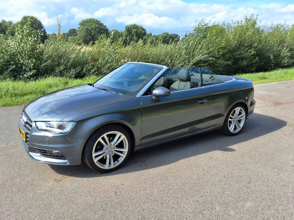 Audi A3 1.4 Tfsi 110KW Cabriolet 2014 Grijs, Voorwielaandrijving, Euro 5, Stof, 1340 kg