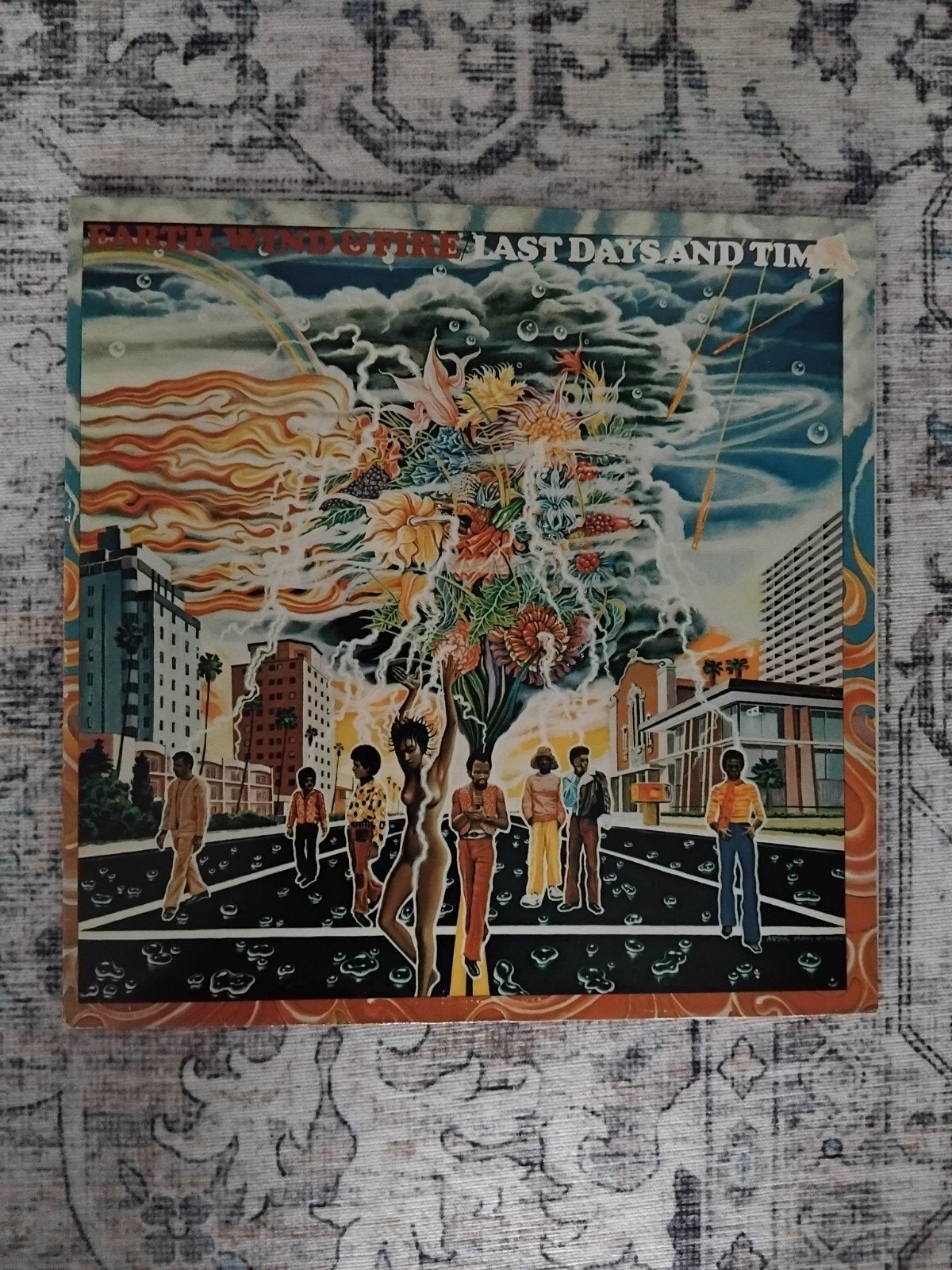 Earth, Wind & Fire - Last Days and Time LP, LP, Gebruikt, Ophalen of Verzenden, Funk