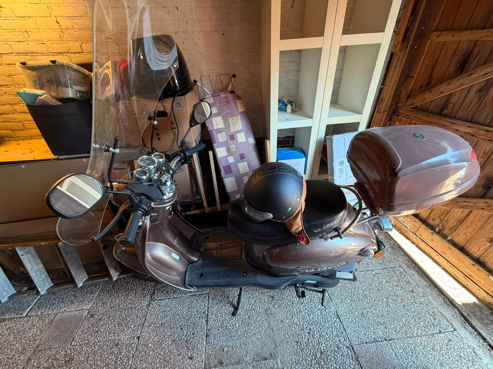 La souris brom scooter voor de knutselaar, Fietsen en Brommers, Ophalen of Verzenden, Zo goed als nieuw, Benzine, Overige merken