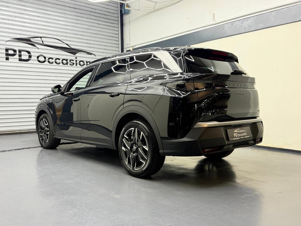 Peugeot 5008 1.2 145PK Hybrid 145 GT Executive 7p. - Demo -, Auto's, Peugeot, 145 pk, Zwart, 1199 cc, Adaptive Cruise Control