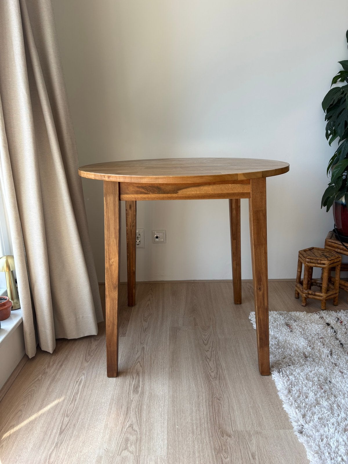 IKEA NACKANÄS ronde eettafel 80 cm, Huis en Inrichting, Tafels | Eettafels, Ophalen, Rond, 50 tot 100 cm, Zo goed als nieuw