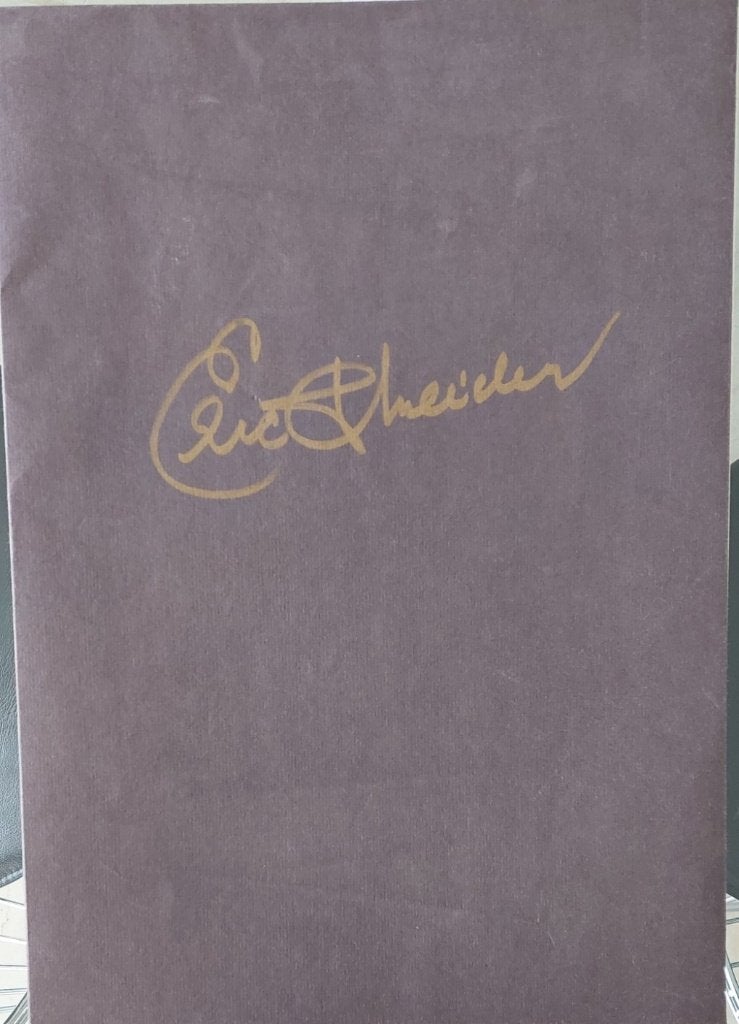Getekend toneel leven van eric schneider, Ophalen of Verzenden