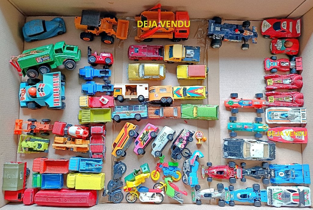 Miniaturen vintage Matchbox, Majorette, Corgi, Barlux, etc., Ophalen of Verzenden, Gebruikt, Auto