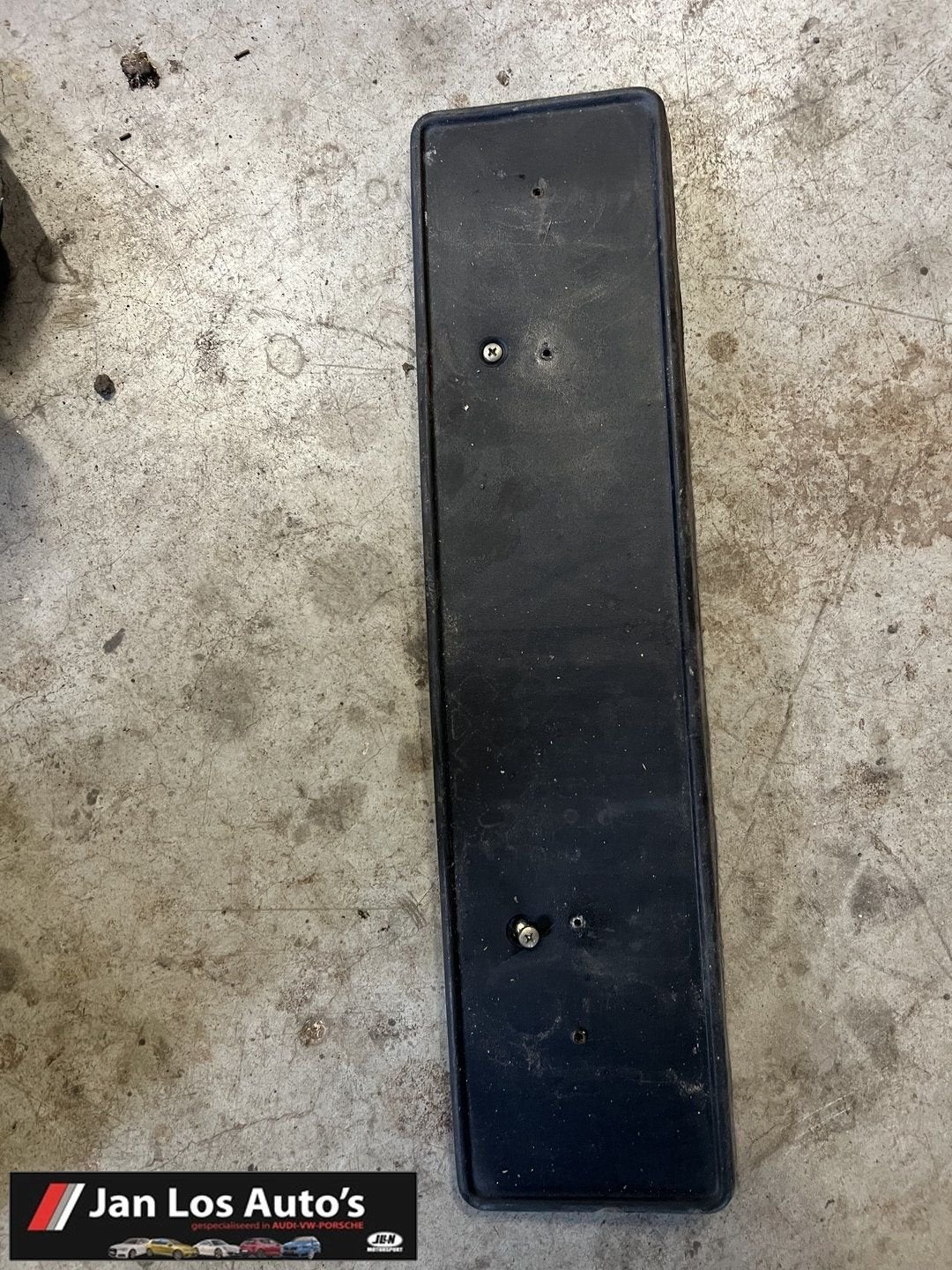 Audi 80 90 B3 kentekenplaathouder voorbumper voor, Auto-onderdelen, Overige Auto-onderdelen, Audi, Gebruikt, Herkomst onderdeel bekend