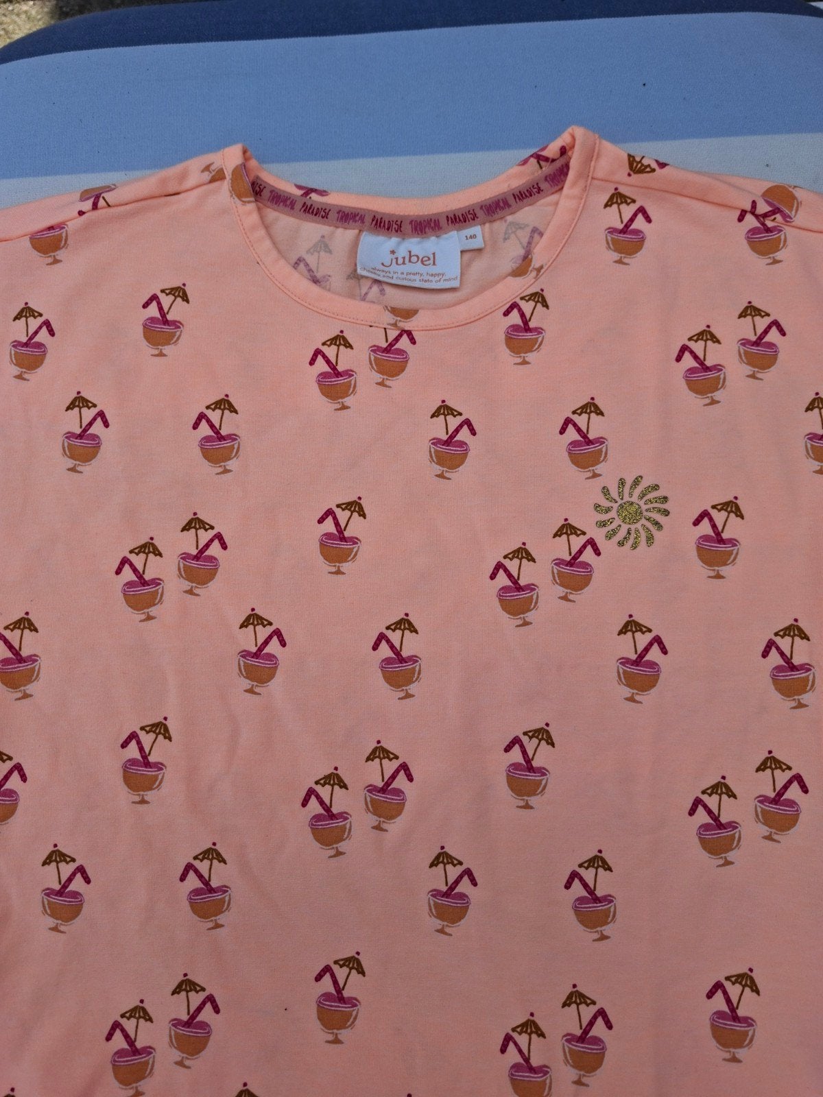 Jubel shirt maat 140, zo goed als nieuw, Jubel, Oranje, Ophalen of Verzenden, Zo goed als nieuw