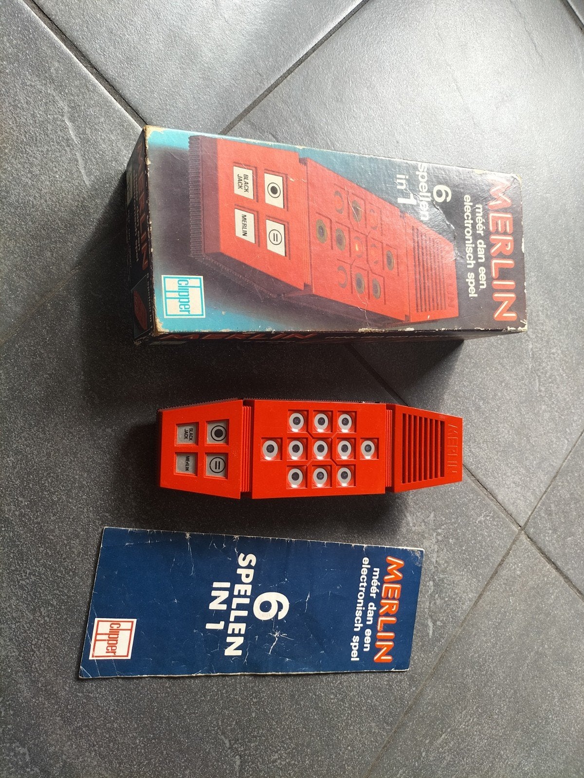 Vintage Merlin Spelcomputer - Handheld Console NIEUW, Ophalen of Verzenden, Nieuw