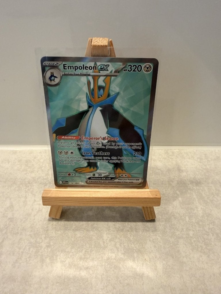 ** Phantasmal Flames Pokemon - Empoleon EX **, Ophalen of Verzenden, Zo goed als nieuw