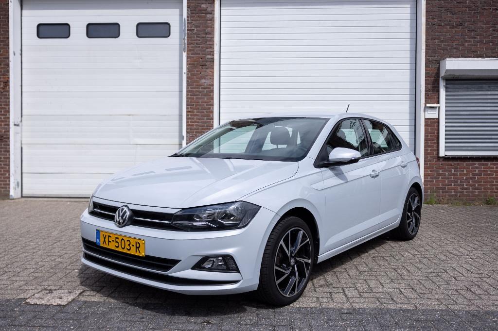 Volkswagen Polo 1.0 TSI 95pk 2019 Wit - NAP, Auto's, Volkswagen, Voorwielaandrijving, Stof, 40 €/maand, Origineel Nederlands