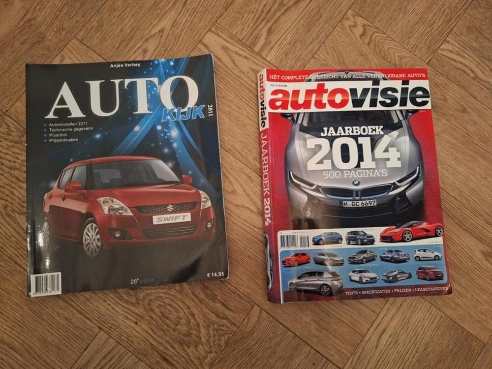 Autovisie Jaarboek 2014 & Auto Kijk 2011, Ophalen of Verzenden, Gelezen, Algemeen, Diverse auteurs