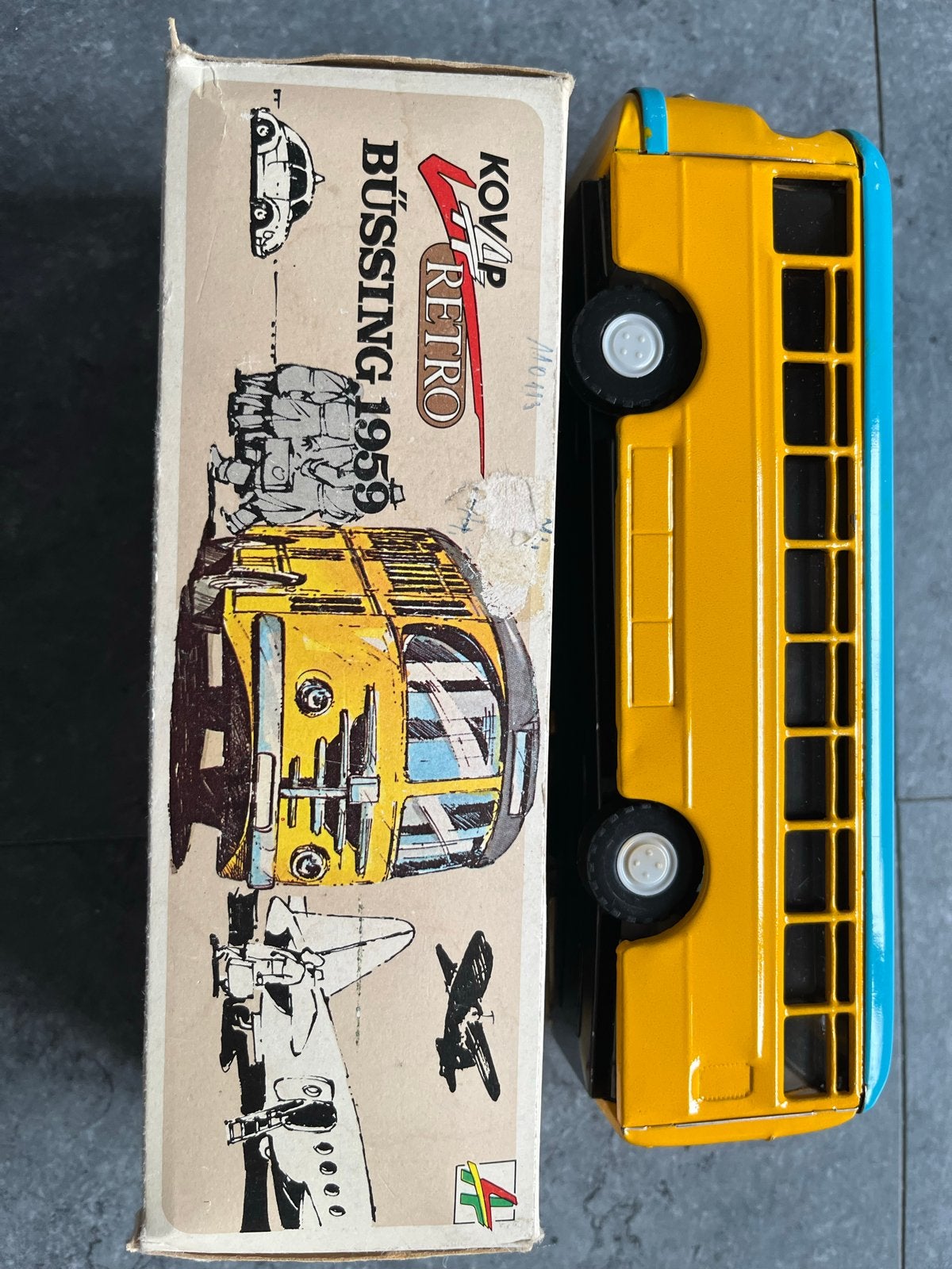 Kovap Retro Büssing 1959 Modelbus - Nieuw in Doos, Ophalen of Verzenden, Nieuw, Auto's