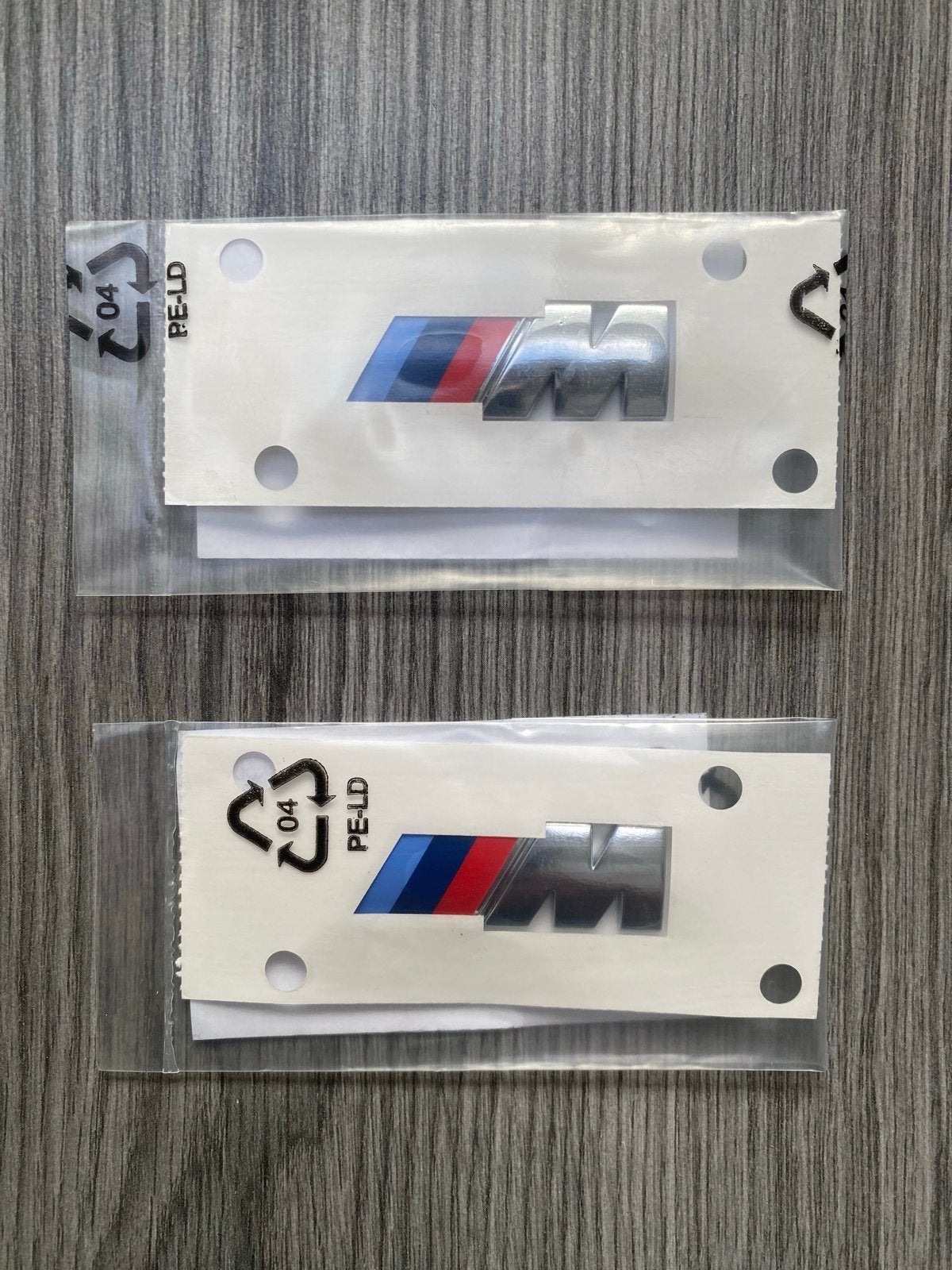 BMW M Performance Embleem Set - Origineel (2 stuks), Ophalen of Verzenden, Nieuw, BMW