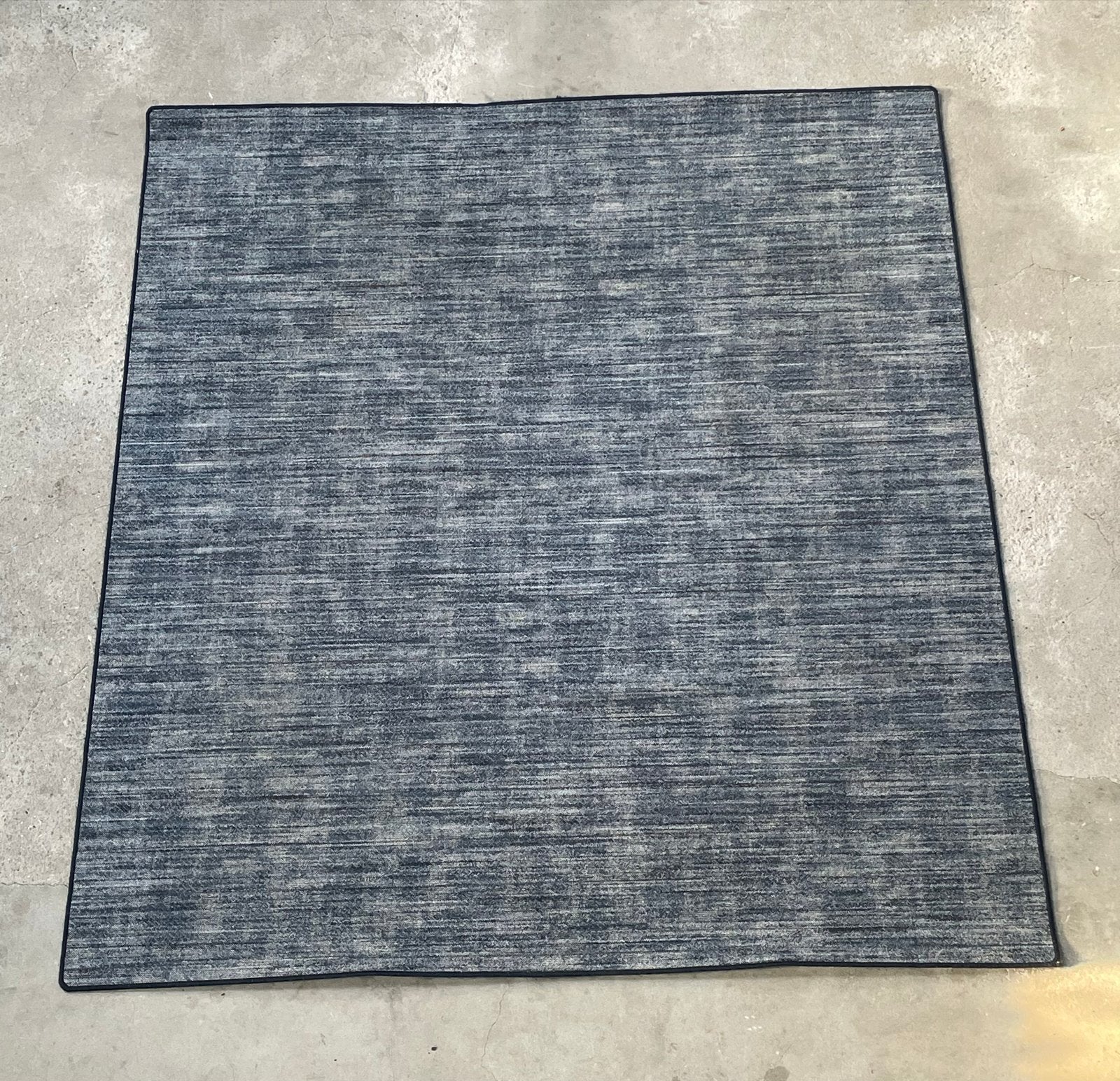 Carpetright vloerkleed denim 260 x 290 cm, Ophalen, Gebruikt, Blauw, 200 cm of meer