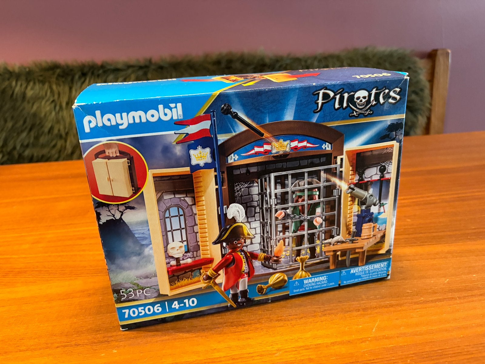 Playmobil - 70506 Piraten gevangenis koffer, Ophalen, Pirates, Gebouw, Complete set